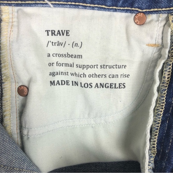 TRAVE Audrey Cropped Wide-Leg Jeans Size 27 - Picture 14 of 16